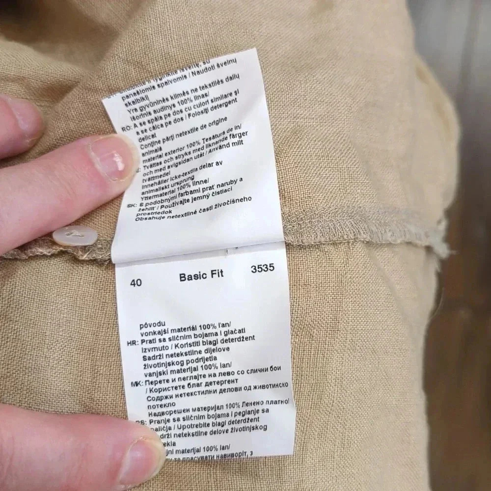 Linen Tank Top - Picture 7 of 9